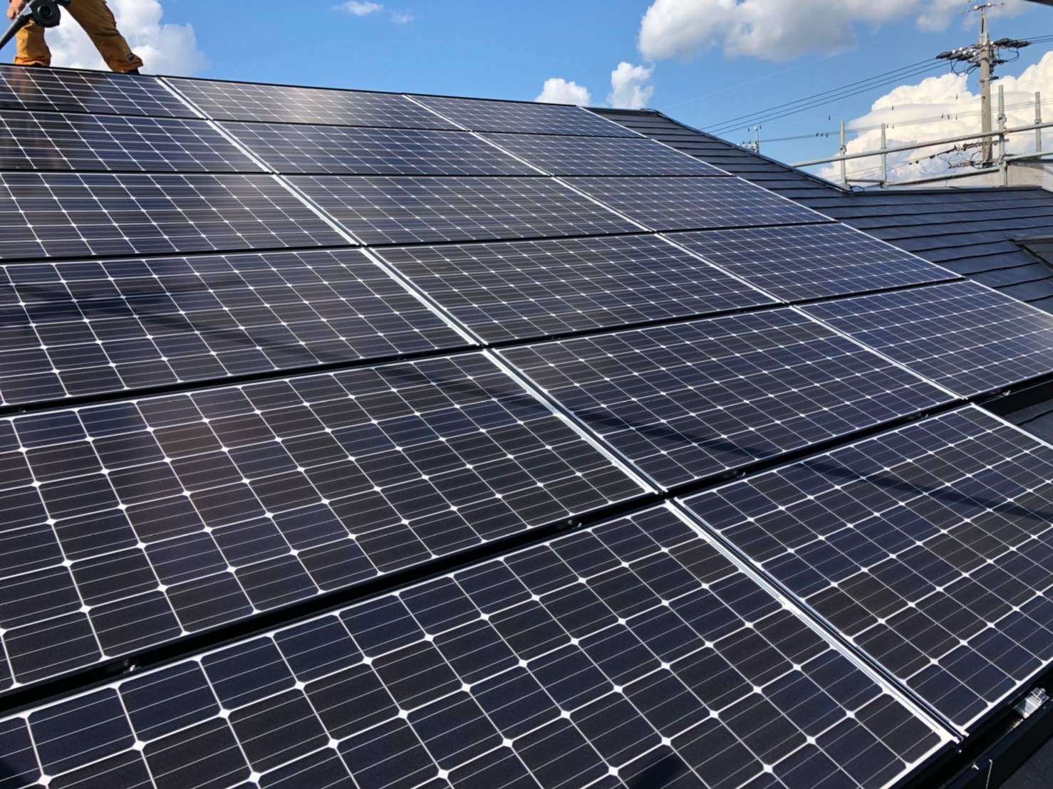 戸建ての太陽光✨