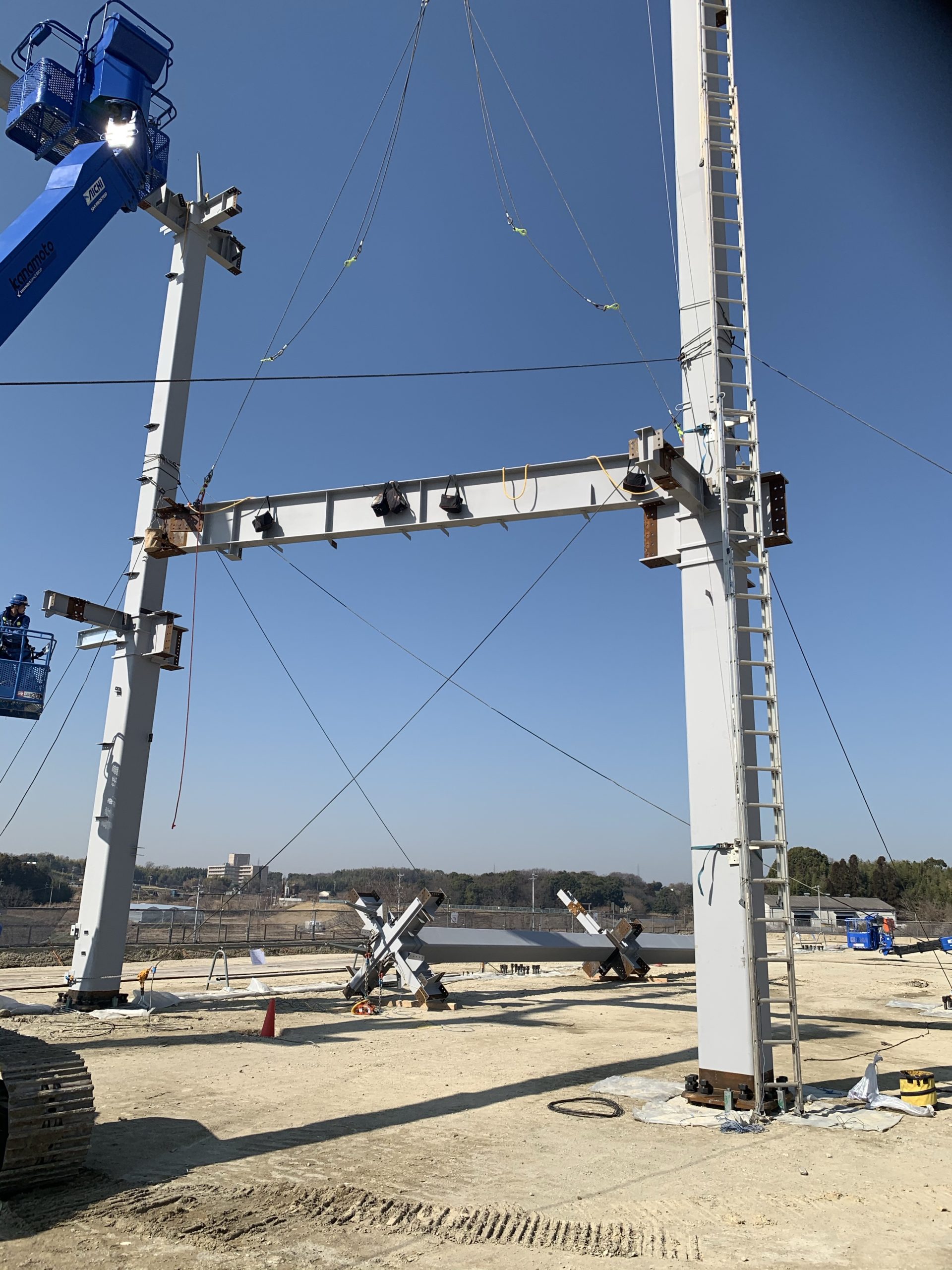 東郷製作所🏭鉄骨建方