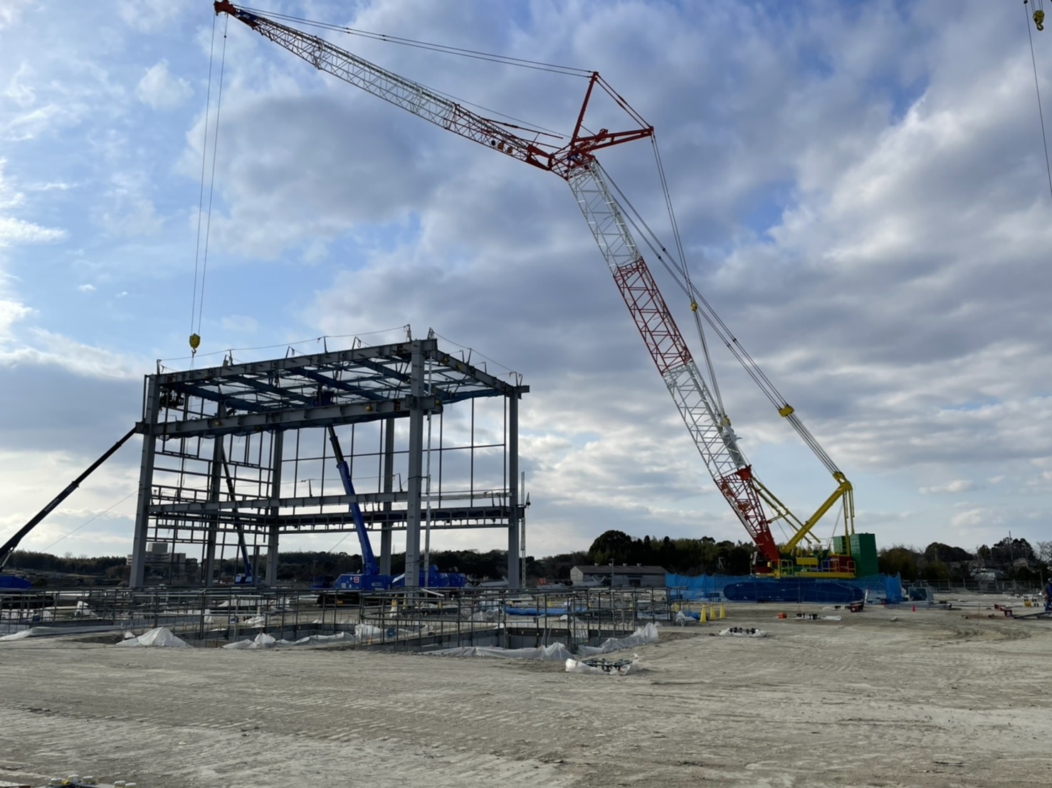 東郷製作所建方進行状況