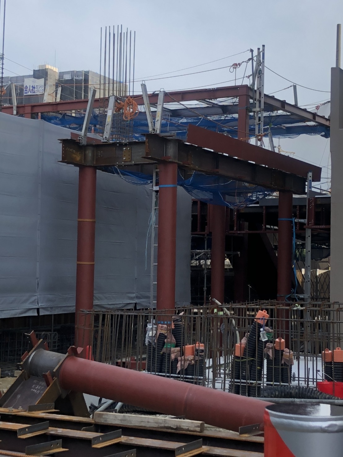 安城明治鉄骨建方