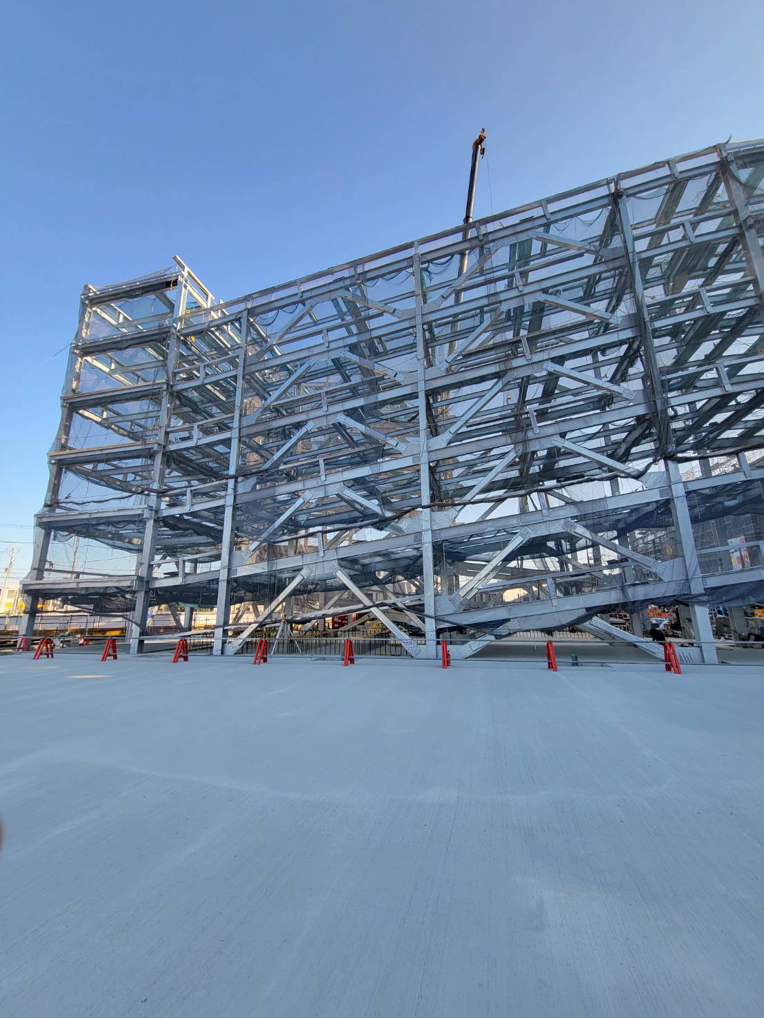 ららぽーと建方の様子