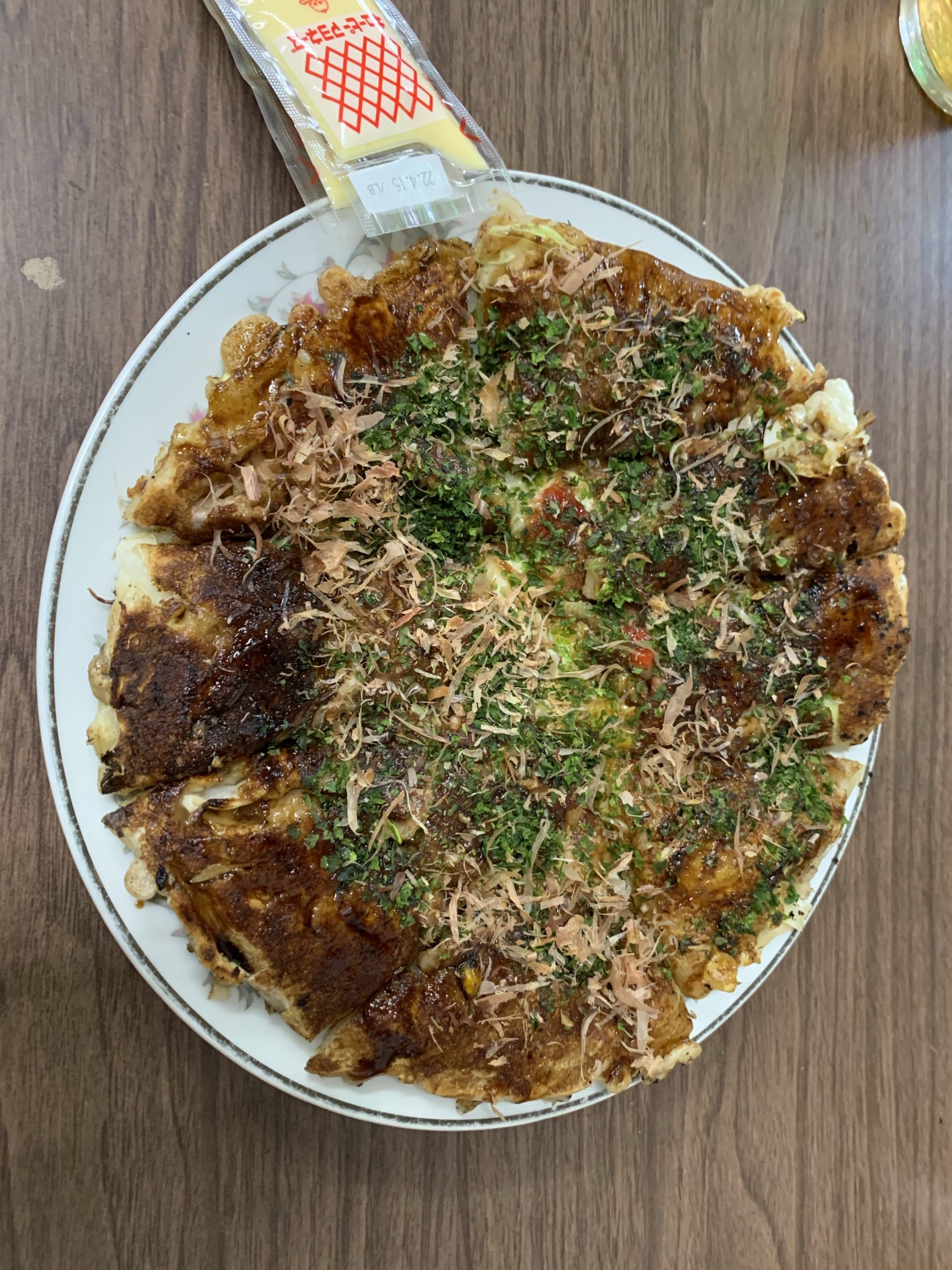 懐かしいお好み焼き屋さん