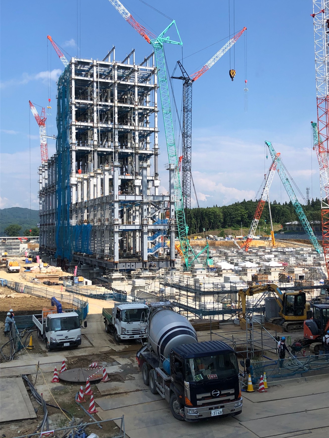 岩手県北上市まで出張