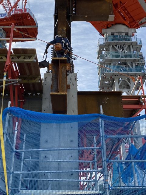 丸の内で工事スタート