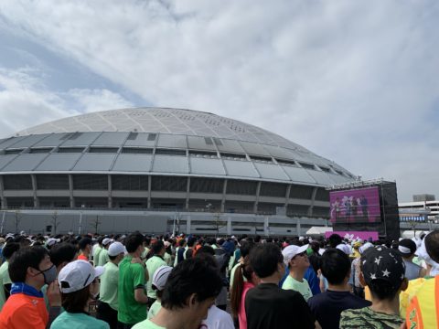 毎年恒例のマラソン