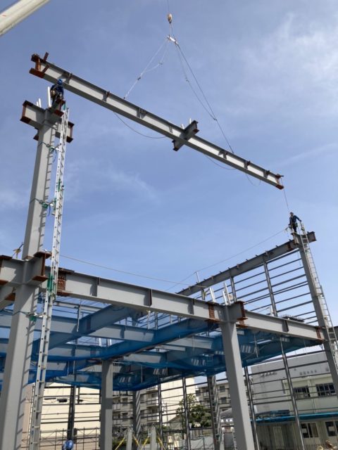 浜松で建方スタート